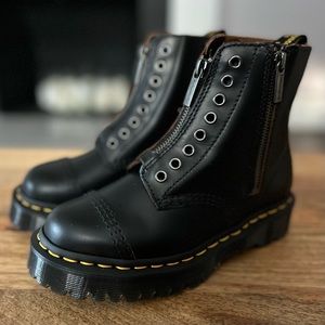 Dr. Martens 1460 Bex Double Zip Leather Boots - Women’s Size 5 - New